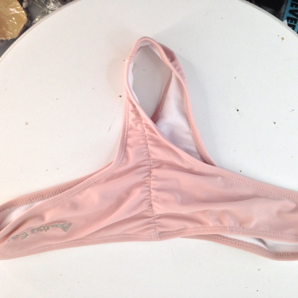 Baby pink Chooska / Boutine LA two piece bikini